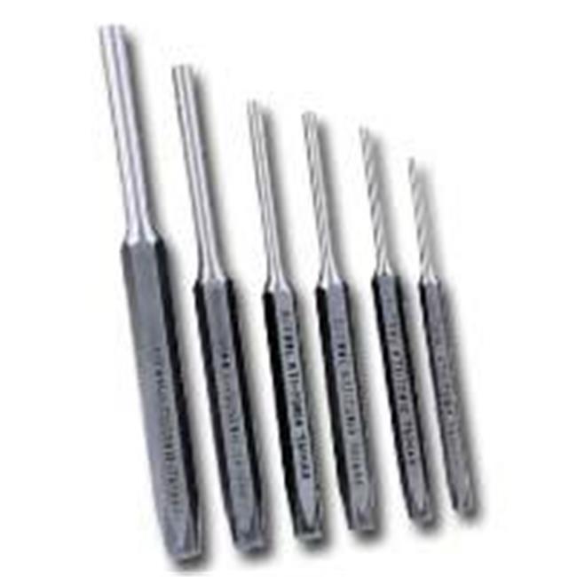 K Tool International KTI72900 6 Piece Pin Punch Set