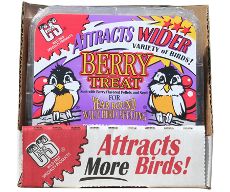 Picture of C & S Products Suet Berry Treat 11.75 Oz - Case of 12