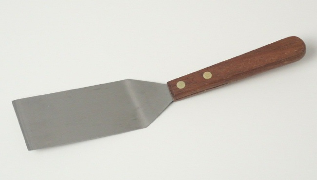 Chef's Spatulas - Solid, Stainless Steel, 8" Case of 144