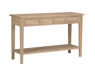 Picture of Intenational Concepts OT-8S Spencer Sofa - server table  Unfiinished