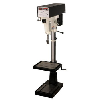 JET J-A5816 15 In. Variable Speed Floor Drill Press 1 HP 115/230 V 1PH - JT9-354550