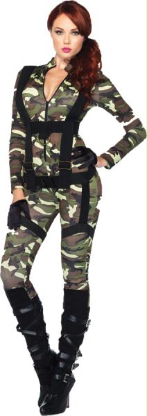 Picture of Costumes for all Occasions UA85166MD Pretty Paratrooper Adult Md