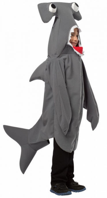 Picture of Costumes for all Occasions GC649546 Hammerhead Shark Child 4-6x