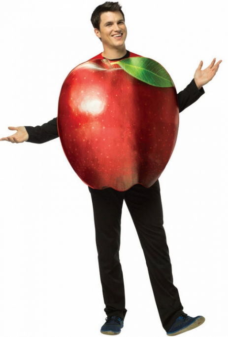 Picture of Costumes for all Occasions GC6830 Get Real Apple Adult