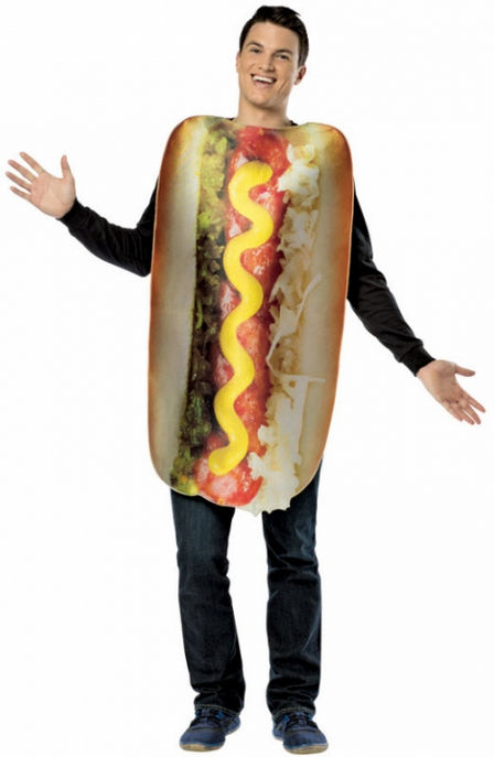 Picture of Costumes for all Occasions GC6833 Get Real Loaded Hot Dog Adult