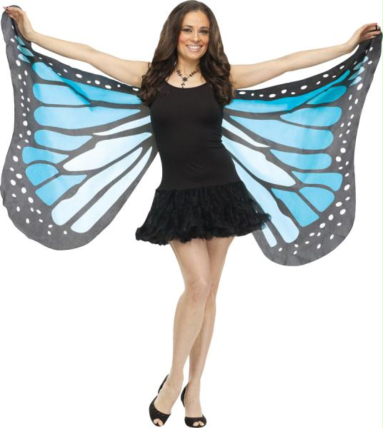 Picture of Costumes for all Occasions FW90563BU Wings Soft Butterfly Adlt Blue