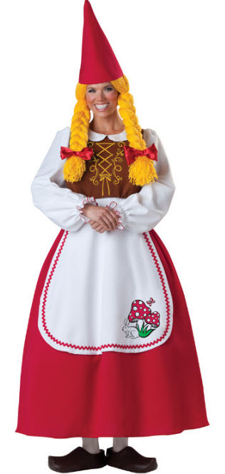 Picture of Costumes for all Occasions IC1097SM Mrs. Garden Gnome Small
