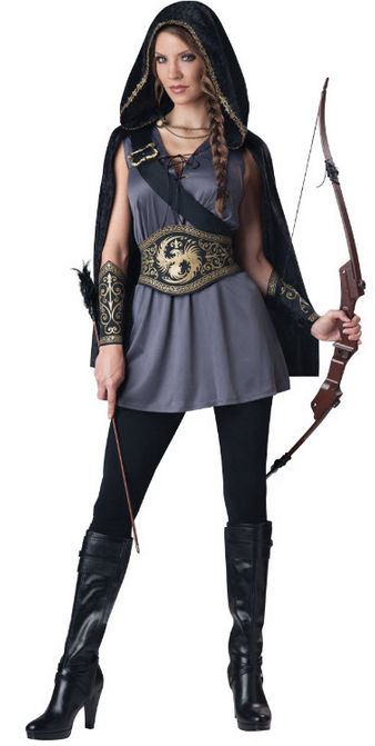 Picture of Costumes for all Occasions IC11053XL Huntress Adult Xlarge