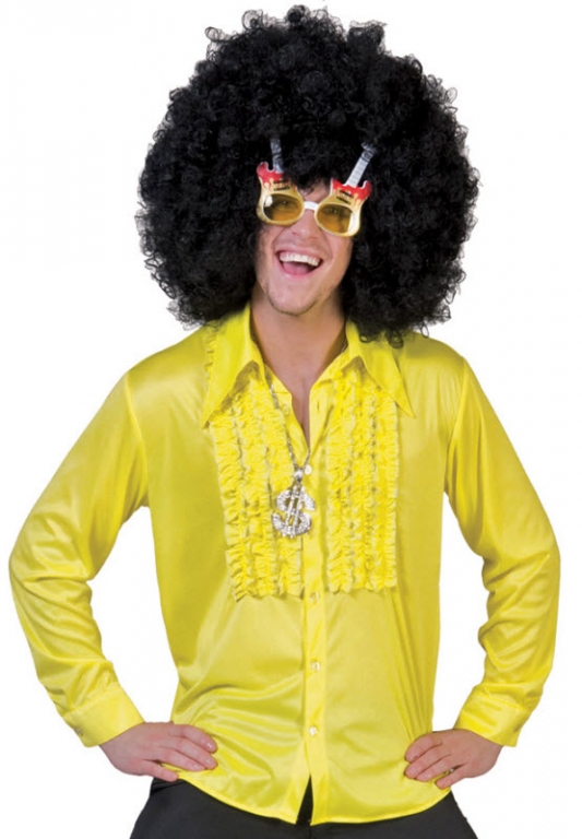 Picture of Costumes for all Occasions FF608310SM Saturday Night Adult Yellow Sm