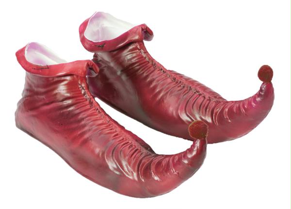 Picture of Costumes for all Occasions FM51730 Elf Shoes Red