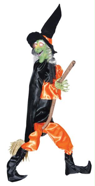 Picture of Costumes for all Occasions SS83234 Leg Kicking Witch With Broom
