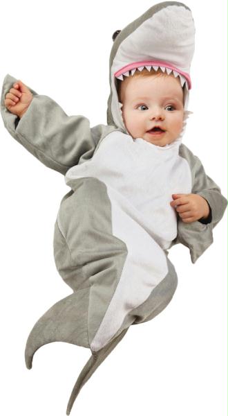 Picture of Costumes for all Occasions UR26037 Shark Bunting Infant