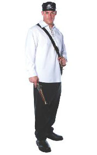 Picture of Costumes for all Occasions UR29016XL Pirate Shirt Adult Xlarge