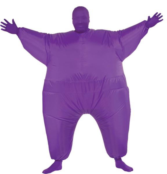 Picture of Costumes for all Occasions RU887114 Inflatable Skin Suit Adult Pur
