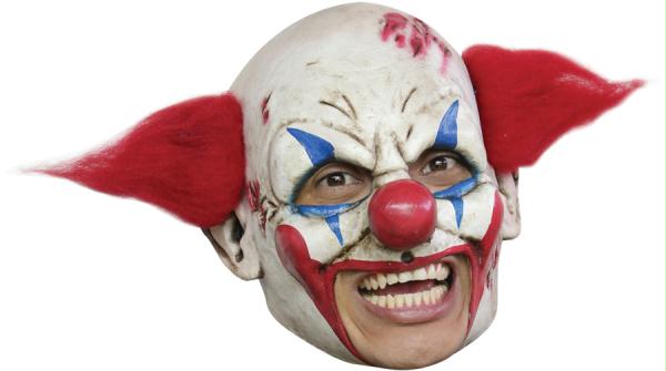 Picture of Costumes for all Occasions TB27530 Clown Dlx Chinless Adult Mask