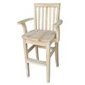 Intenational Concepts CC-265 Mission youth chair Unfinished Intenational Concepts CC-265 Mission youth chair Unfinished