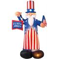 Costumes for all Occasions SS4850910G Uncle Sam Airblown 6 Feet Tall Costumes for all Occasions SS4850910G Uncle Sam Airblown 6 Feet Tall