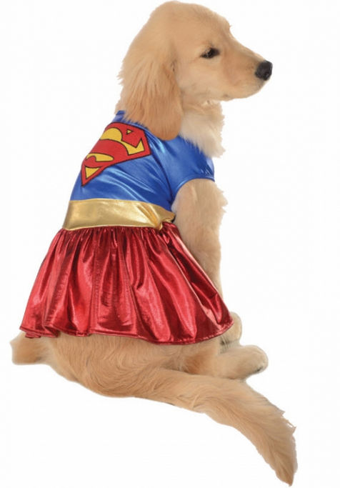 Picture of Costumes for all Occasions RU887838LG Pet Costume Supergirl Lg