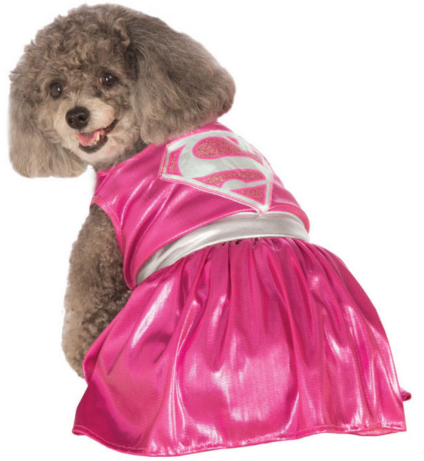 Costumes for all Occasions RU887839LG Pet Costume Pink Supergirl Lg