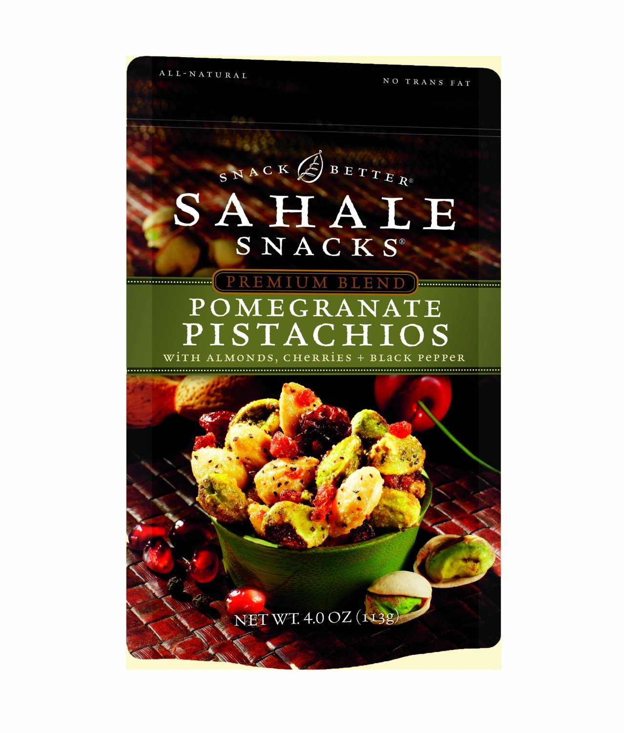 Picture of Sahale Snacks B26781 Sahale Snacks Pomegranate Pistachios -6x4 Oz