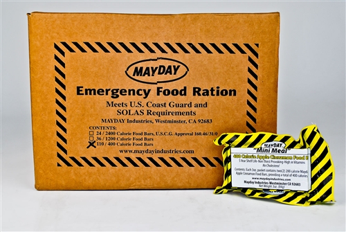 Picture of MAYDAY FB40MC 400 Calorie Food Bar - Case of 110