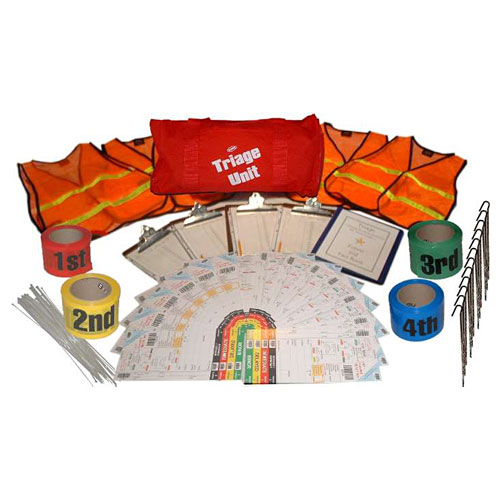 55 Piece Basic Triage Kit