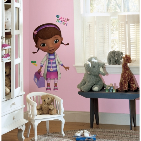 Picture of RoomMates RMK2283GM Doc McStuffins Peel & Stick Giant Wall Decals