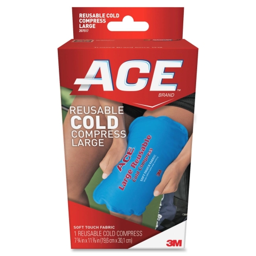 Picture of 3M MMM207517 Cold Compress&#44; Reusable&#44; Large&#44; Black