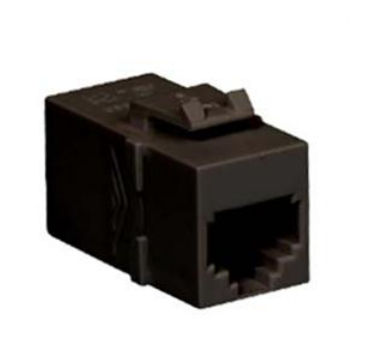 Picture of Icc Ic107C6Rbk Module  Coupler  Rj-11  Pin 1-1  Black