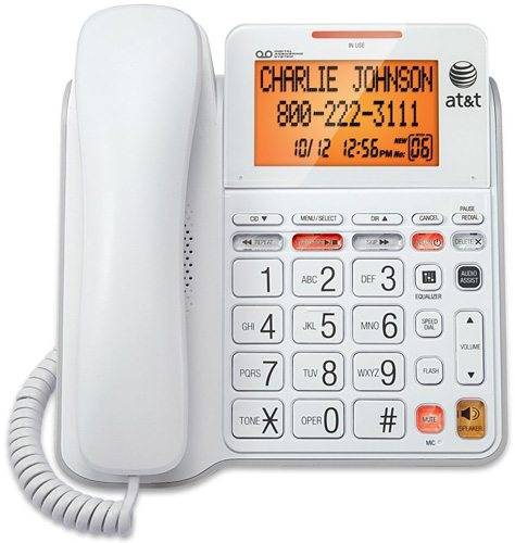 Picture of AT&T CL4940 Corded Answering System with Large Displ