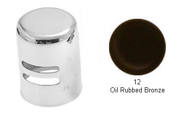 Picture of Westbrass D201-12 Standard Brass Air Gap Cap - Oil Rubbed Bronze