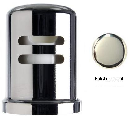 Picture of Westbrass D201-1-05 Heavy Duty Brass Air Gap Cap - Polished Nickel