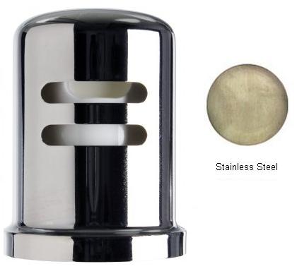 Picture of Westbrass D201-1-20 Heavy Duty Brass Air Gap Cap - Stainless Steel