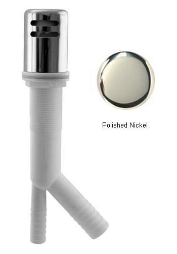 Picture of Westbrass D200-05 Air Gap Kit with Standard Brass Cap - Polished Nickel