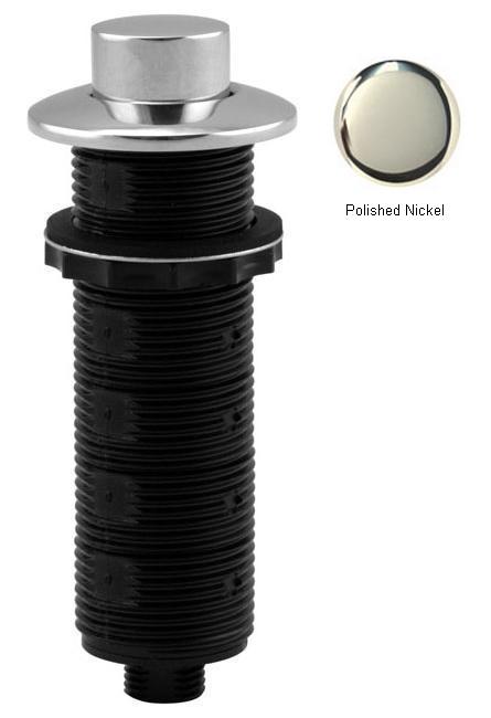 Picture of Westbrass ASB-RB3-05 Raised Button Replacement Air Switch - Polished Nickel