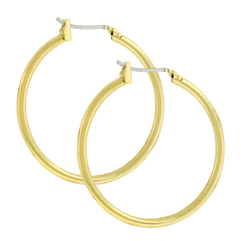 Golden Hoop Earrings