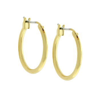 Picture of Kate Bissett E01618O-V00 Small Golden Hoop Earrings