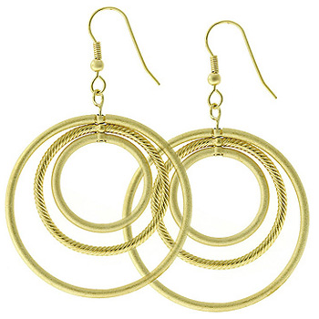 Golden Illusion Earrings