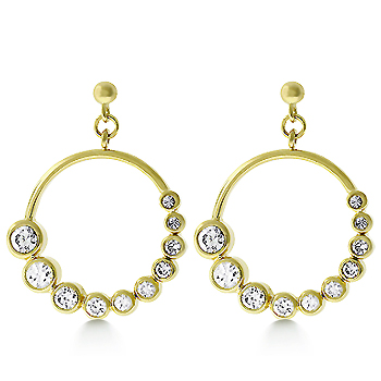 Grecian Goddess CZ Earrings
