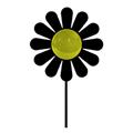 Village Wrought Iron GS-C-97 Daisy - Garden Stake Village Wrought Iron GS-C-97 Daisy - Garden Stake