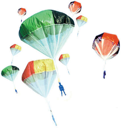 Picture of Aeromax A2000T Aeromax 2000 Tangle Free Toy Parachute