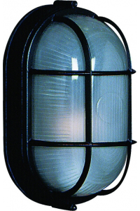 Picture of Artcraft Lighting AC5662BK Marine 4.5 in. x 8.25 in. Small 1 Light Wall Sconce - Black