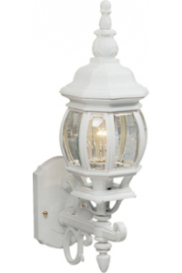 Picture of Artcraft Lighting AC8090WH Classico Small 1 Light Outdoor Wall Mount European Styled Lantern-Up - White