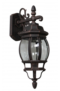 Picture of Artcraft Lighting AC8091RU Classico Small 1 Light Outdoor Wall Mount European Styled Lantern-Down - Rust