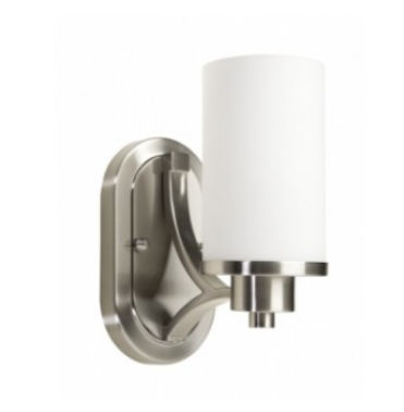 Picture of Artcraft Lighting AC1301PN Parkdale 6 in. x 8 in. 1 Light Up Lighting Bathroom Fixture - Polished Nickel