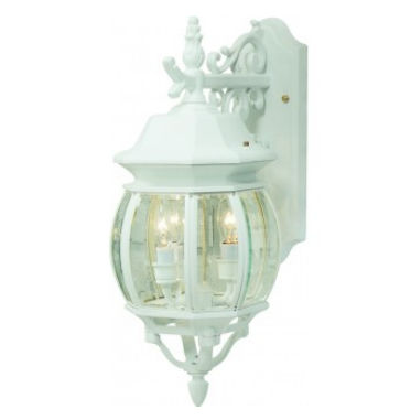Picture of Artcraft Lighting AC8361WH Classico 8 in. x 19.5 in. 3 Light Outdoor Wall Lantern - White
