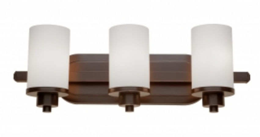Picture of Artcraft Lighting AC1303WH Parkdale 21 in. x 8 in. 3 Light Bathroom Fixture - White
