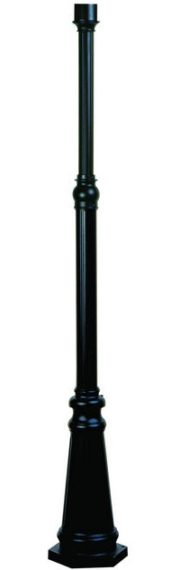 Picture of Artcraft Lighting AC220BK Classico 10 in. x 70 in. Light Outdoor Post Lighting - Black