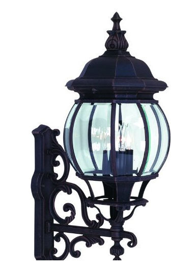 Picture of Artcraft Lighting AC8490BK Classico 11 in. x 29.5 in. 4 Light Outdoor Wall Lantern - Black