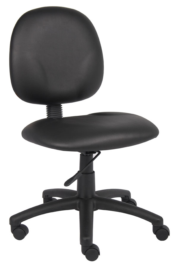 Diamond Task Chair In Black Caressoft